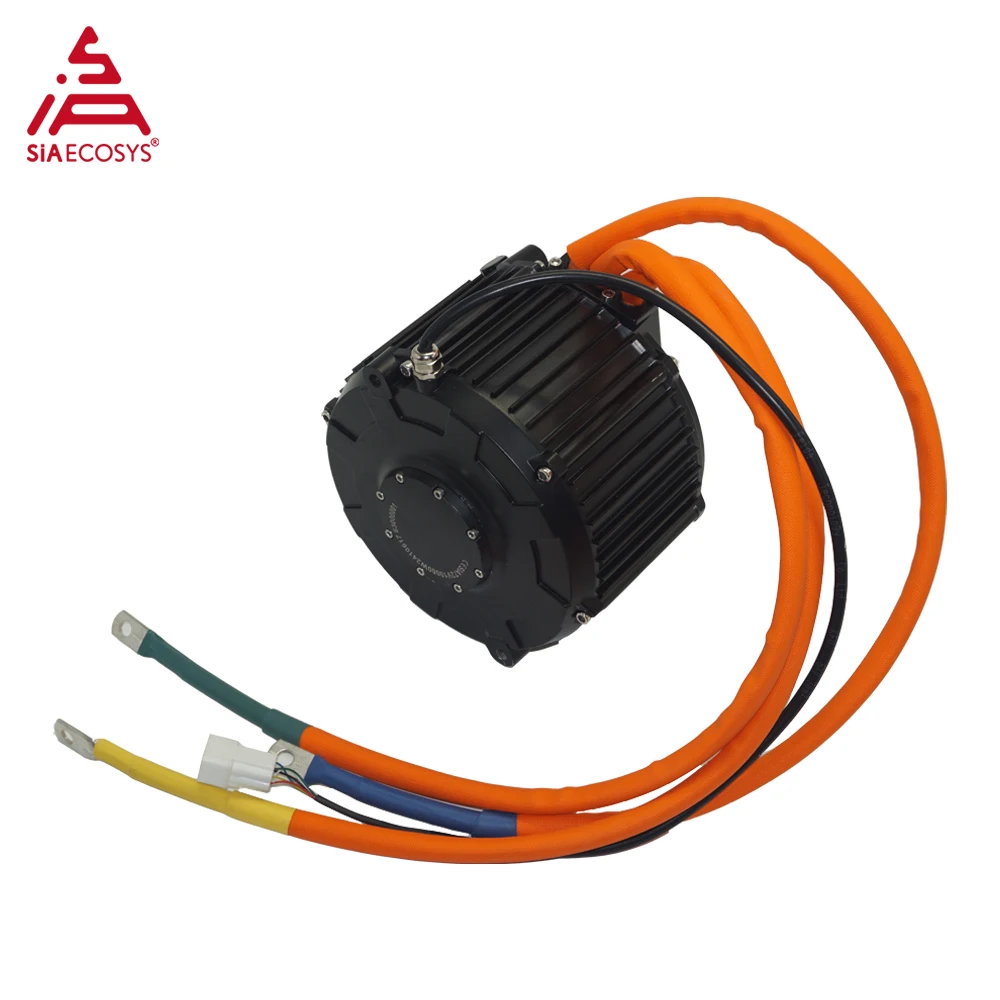 Фото QS MOTOR QS165 10000 Вт 72 В 50 ч Холл/энкодер PMSM двигатель среднего привода №4
