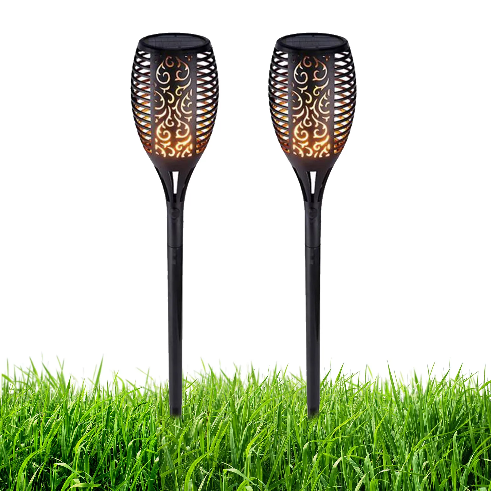 

Solar Torch Flame Lights Flickering Flame Light Ip55 Waterproof Landscape Decoration Light Decorative Lights For Garden Pathway