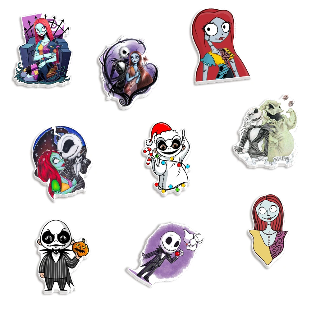 

Disney The Nightmare Before Christmas Flat Resin Flatback Resin Cabochons DIY Embellishment Accessories 30Pcs/lots