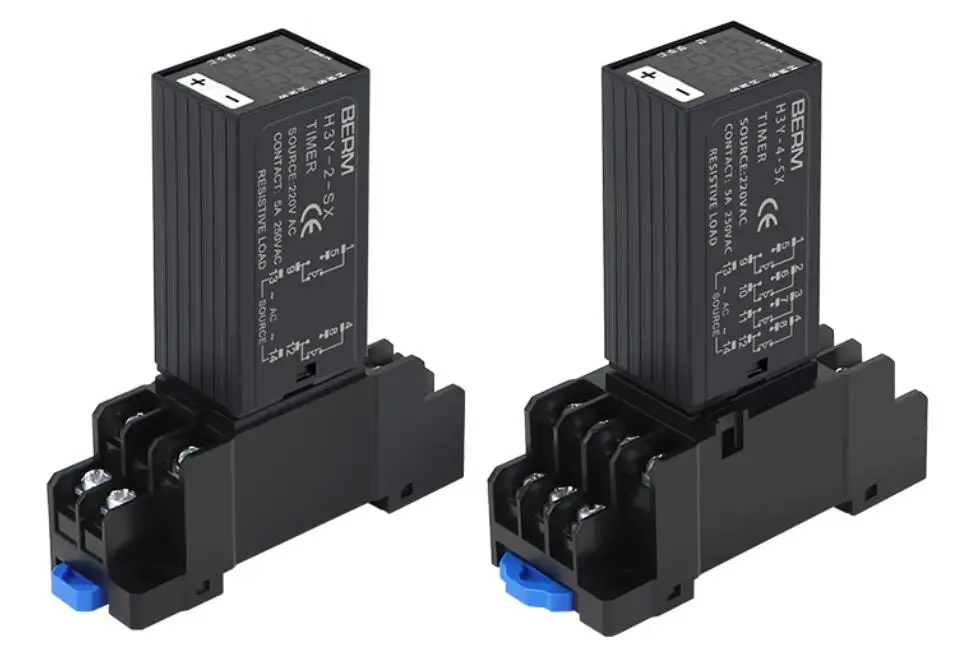 Оригинальное быстрое реле времени 8 контактов 2 открытых закрытых 12 В постоянного