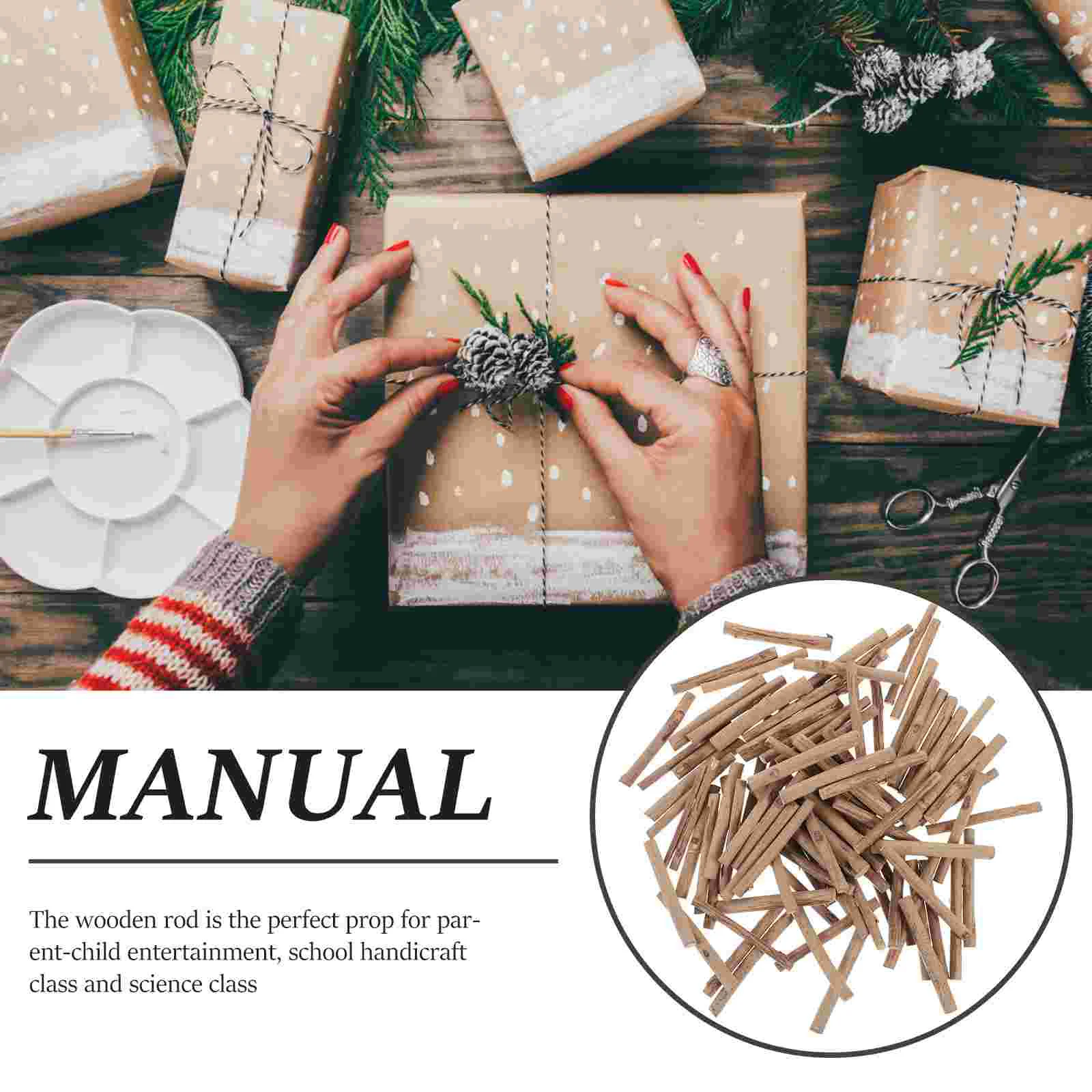 Веточки для рукоделия палочки круглые поделки детей ручная работа материал