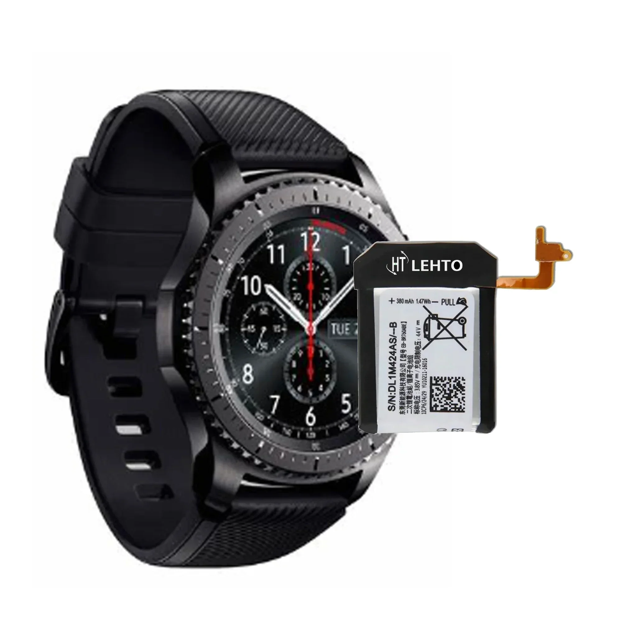 Фонарь 380 мАч для Samsung Gear S3 Frontier/S3 классический фонарь