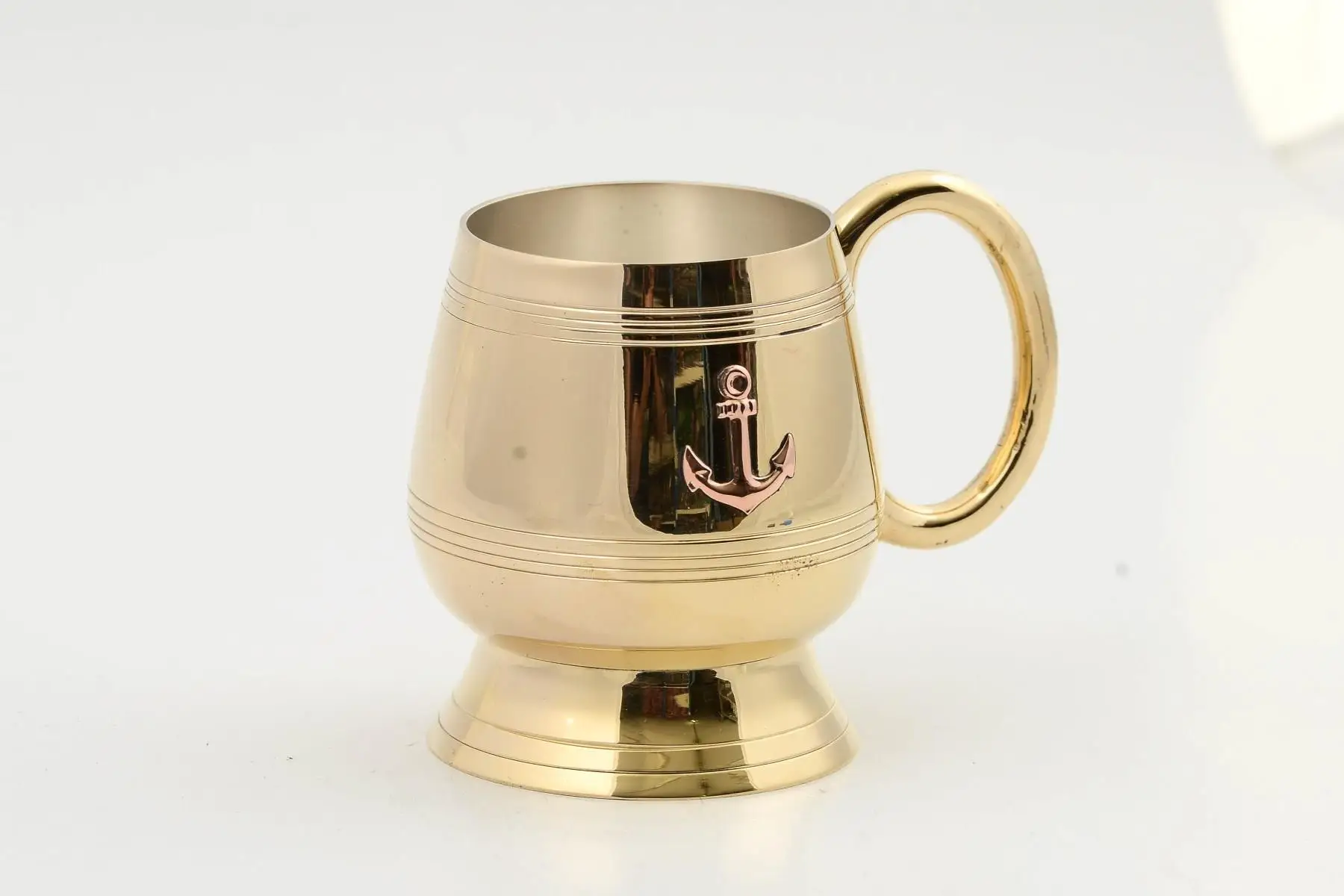 

Латунный якорь вышитая пивная чашка декоративный подарок