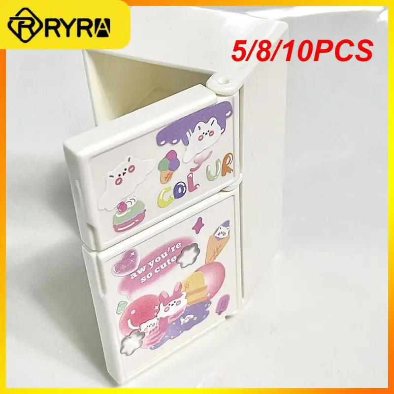 

5/8/10PCS Jewelry Storage Box Packing Case Lovely Small Mini Trolley Case Environmentally Friendly Non-toxic And Safety