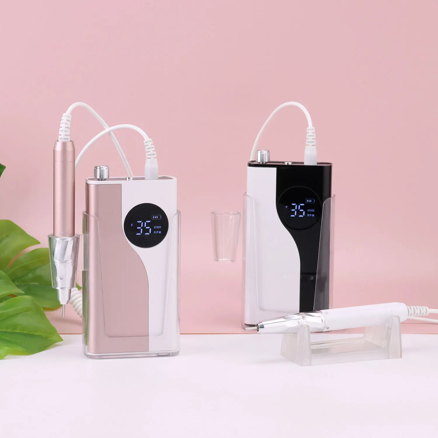 Бесщеточная дрель для ногтей 35000 об/мин 85 Вт перезаряжаемая электрическая