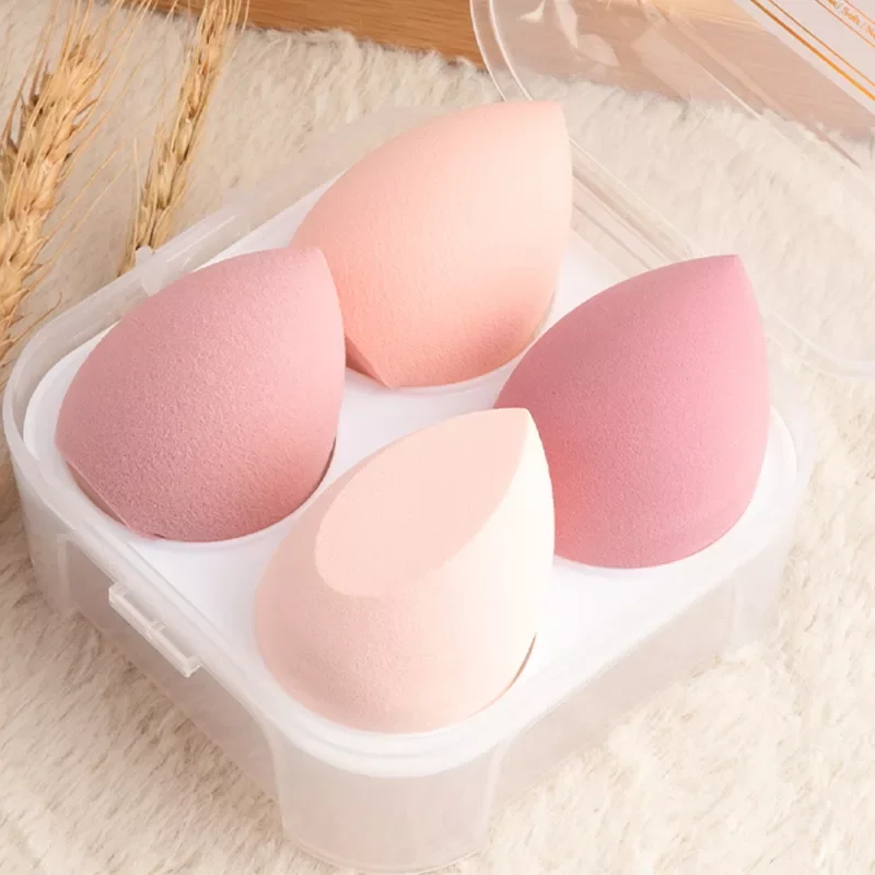 

NEW2023 Makeup Blender Cosmetic Puff Makeup Sponge with Storage Box Foundation Powder Sponge Beauty Tool Women Make Up