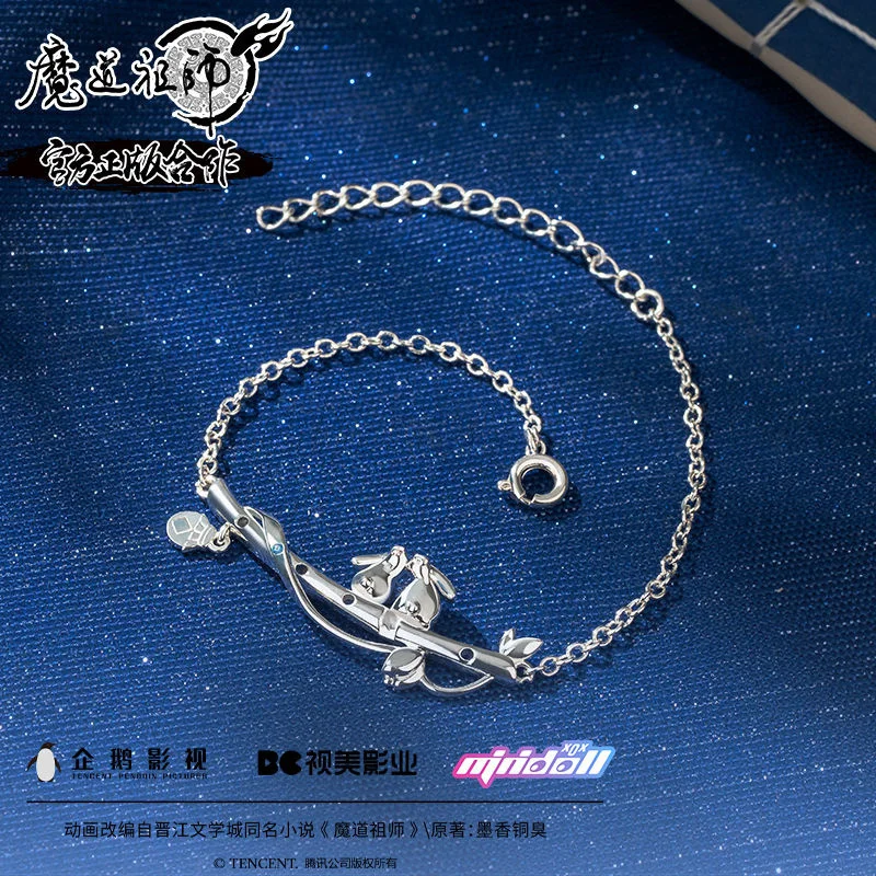 

Minidoll Demon Master's Peripheral Wei Wuxian Bracelet Female Blue Forgotten Machine Handicraft Jewelry Derivative Gift