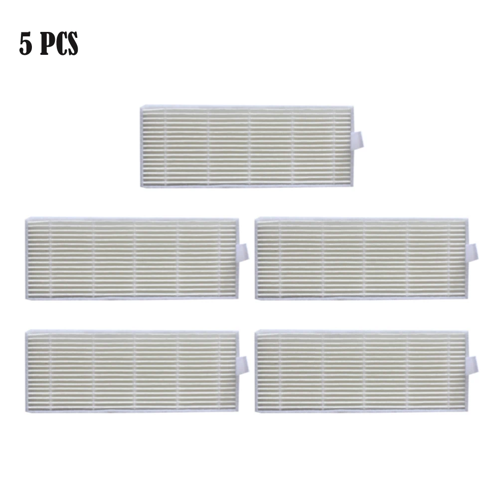 

5pcs Hepa Filters Set For Vileda VR ONE Robotic Vacuum Cleaner Parts Accessories Washable Filter Strainer Replacement Spare