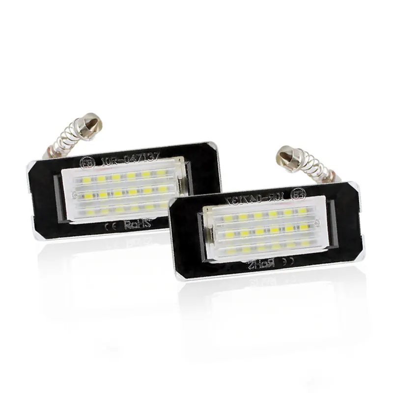 

2 шт. для BMW MINI Cooper R56 R57 R58 R59 R52/R55/R55N/R56N/R57N автомобильный светодиодный светильник номерного знака задняя номерная лампа Canbus 6000K белый