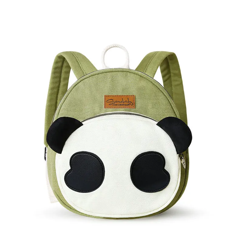 Children Small Canvas Backpack Cartoon Kids School Bags In Kindergarten 1-3-5 Years Old Boys Girls Baby Cute Backpack