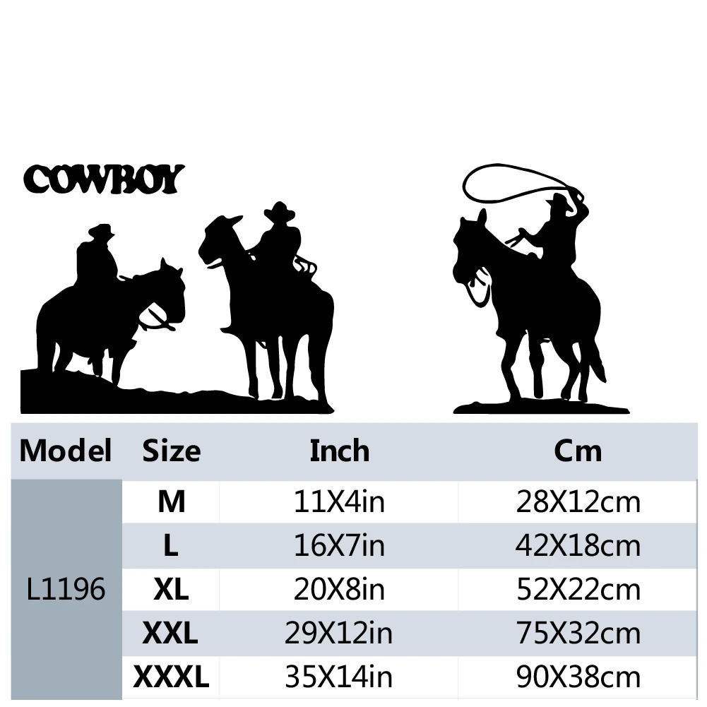 Бесплатная Verzending Western Cowboy Paard Muurstickers наклейка Diy Art Home Decoratie Muurschildering Woonkamer/Jongens