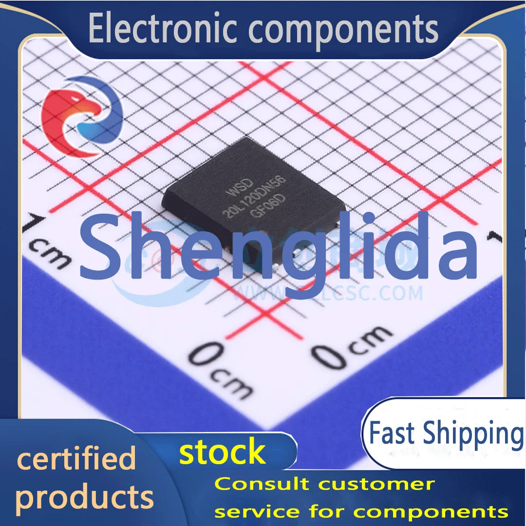 

WSD20L120DN56 packaged DFN5X6-8 Field-effect transistor brand new off the shelf 1PCS