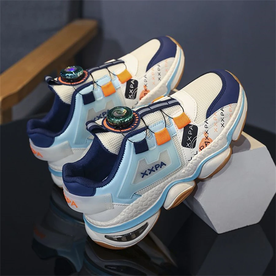 KaiJun Boys' Sneakers Summer Breathable Kids' Sports Shoes Soft Soles Fashion Old Dad Shoes Casual Lightweight Running Shoes