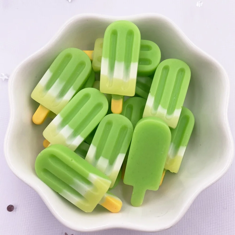 Красочные эскимо из смолы различной формы каменная фигурка с плоской задней