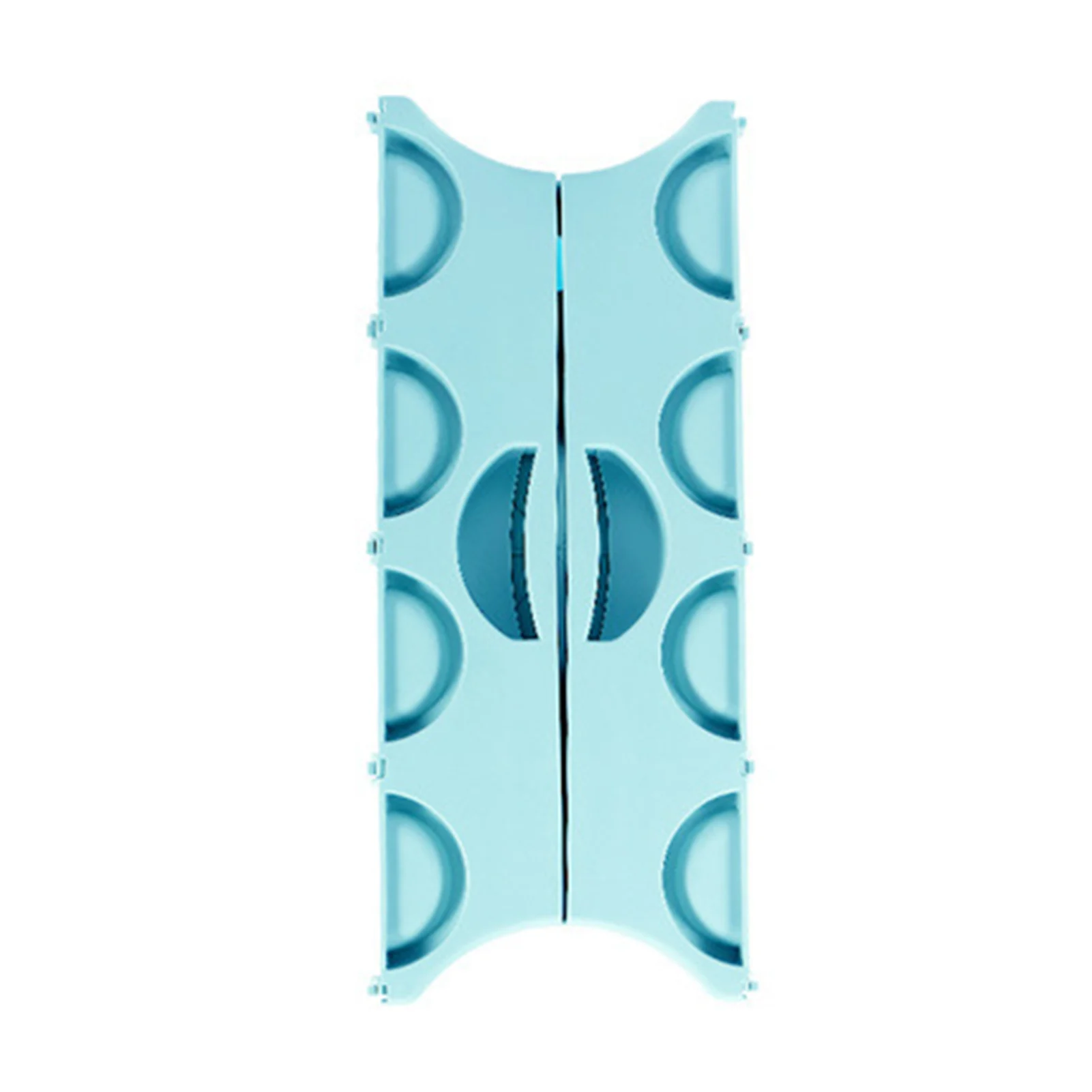 

8 Grids Kitchen PP Dumpling Maker Mould Lightweight Easy Operation Stencil for Wontons Samosas Mini Pies