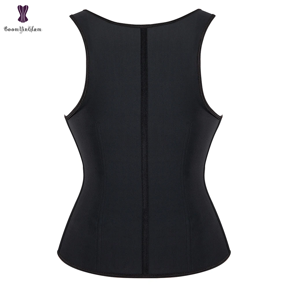 Shoulder Straps Women's Shapwear Latex Girdle Vest 9 Robs Waist Trainer Corset Plus Size XS To 6XL Body Shaper With Hooks