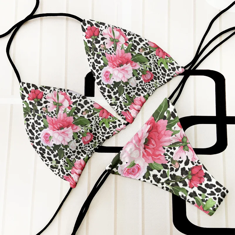 Купальник в полоску с тремя точками для женщин сексуальные купальники маленькая