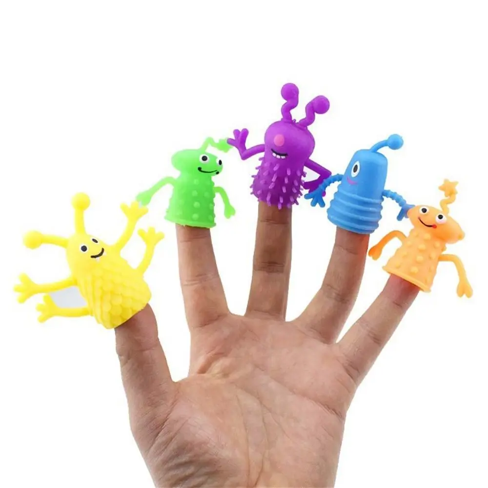 

Tell Story Prop Educational Toys Baby Tell Story Role Playing Toy Finger Puppets Toy Parents Storytelling Props Hand Puppets