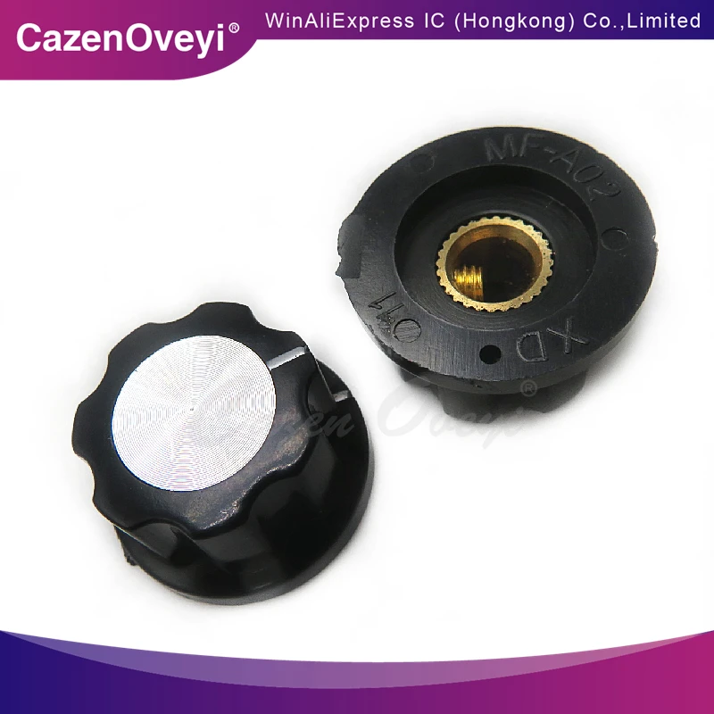 Ручка потенциометра MF-A02 WH118/WX050 бакелитовая ручка/внутреннее отверстие шляпы 6 мм