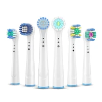 4pcsset electric toothbrush heads replaceable brush heads for oral b tooth brush hygiene clean brush head refills