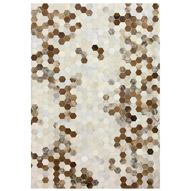 

Ковёр из натуральной кожи для гостиной