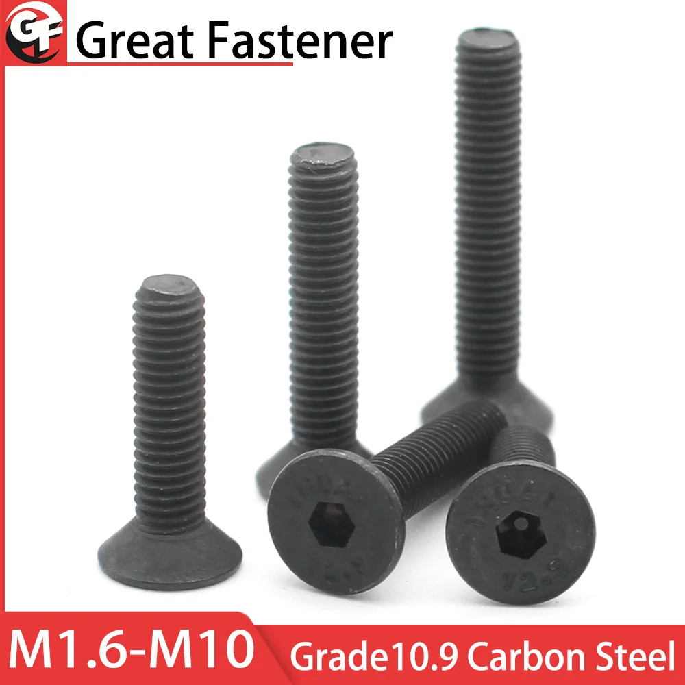 

Болты GUOFEI из углеродистой стали 10.9 М1.6-М10 с шестигранной головкой