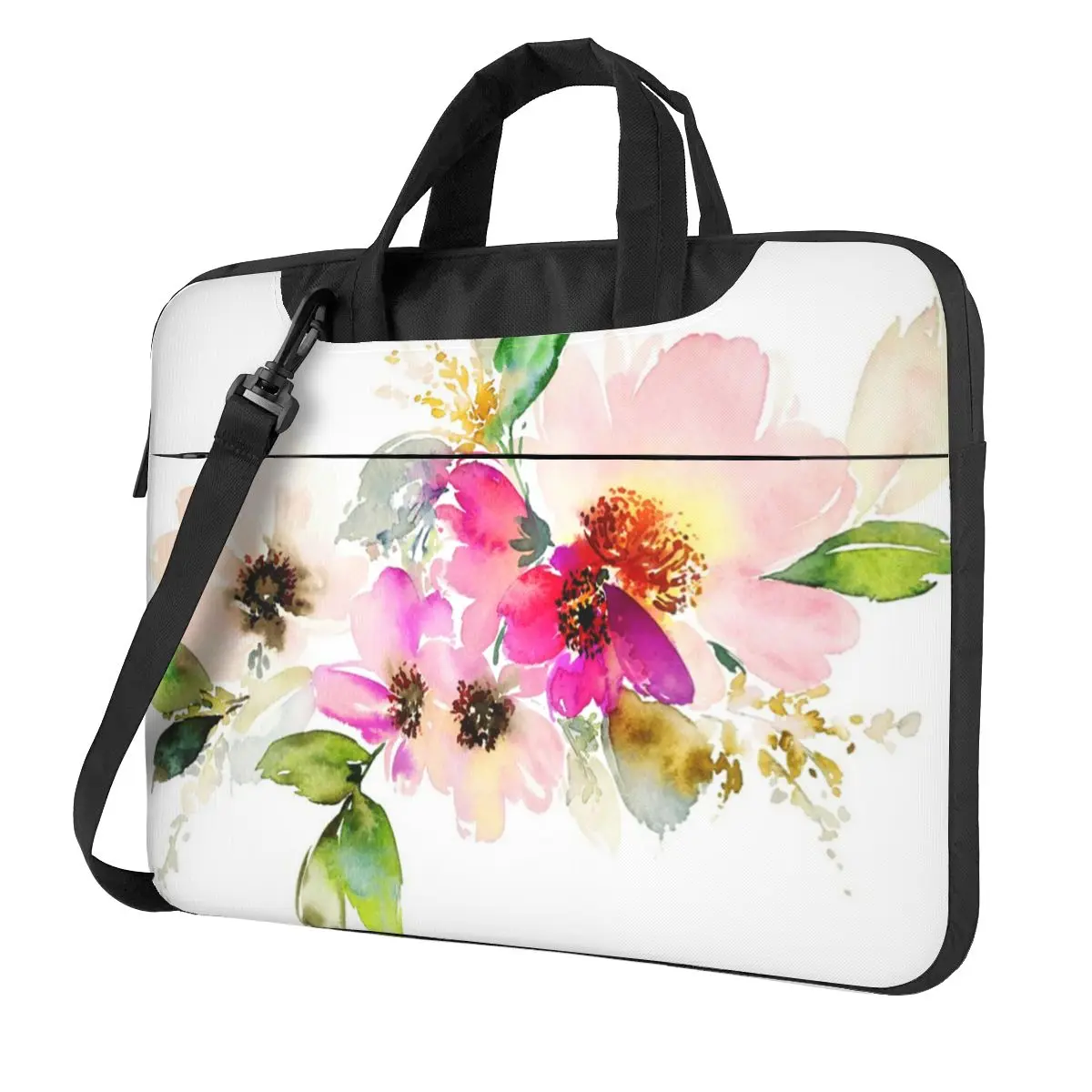 

Beautiful Watercolor Flower Rectangle Lightweight Computer PC Sleeve Case 13-15 In Laptop bag