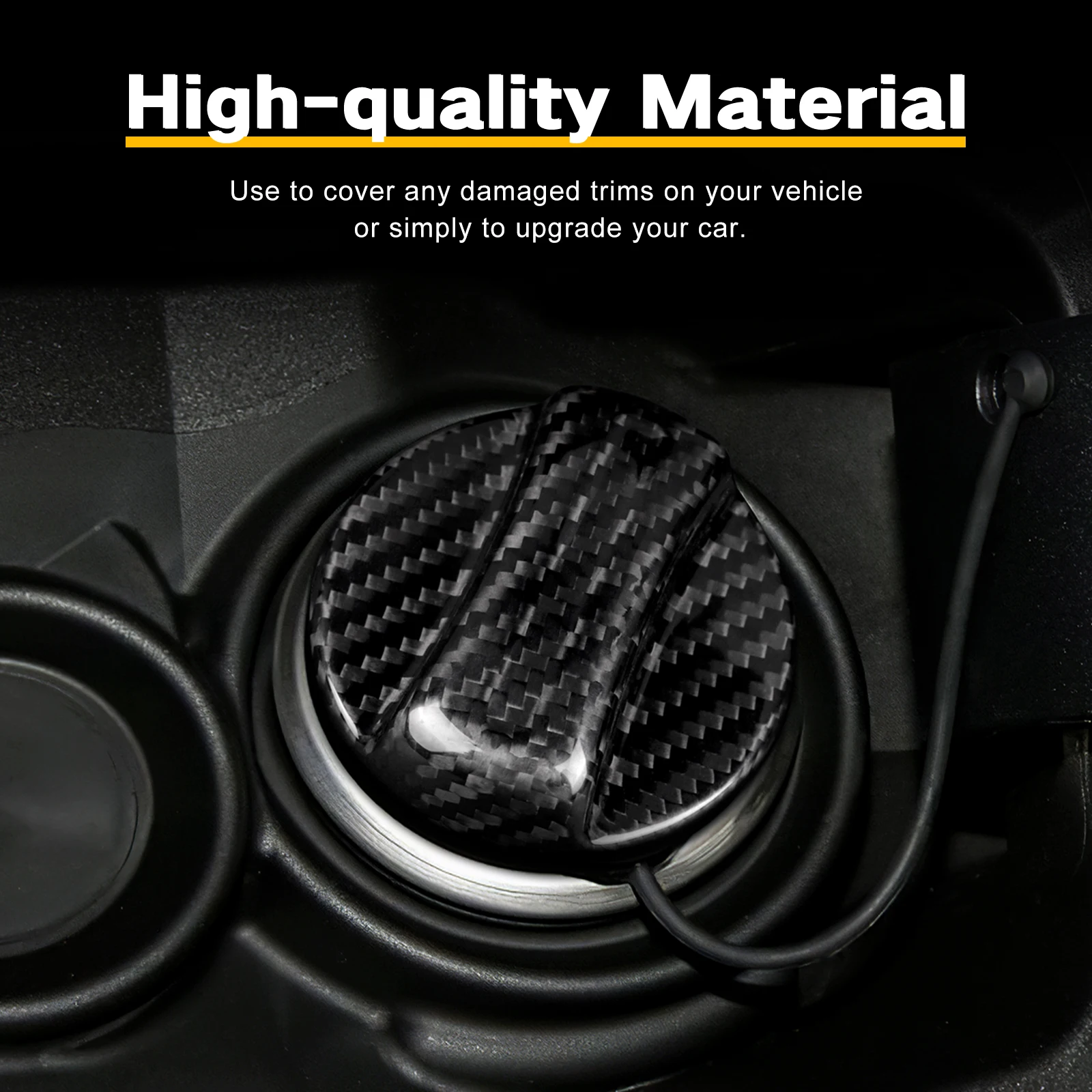 Настоящее твердое углеродное волокно для BMW MINI Cooper Countryman R60 F60 F54 Clubman 2016-2018