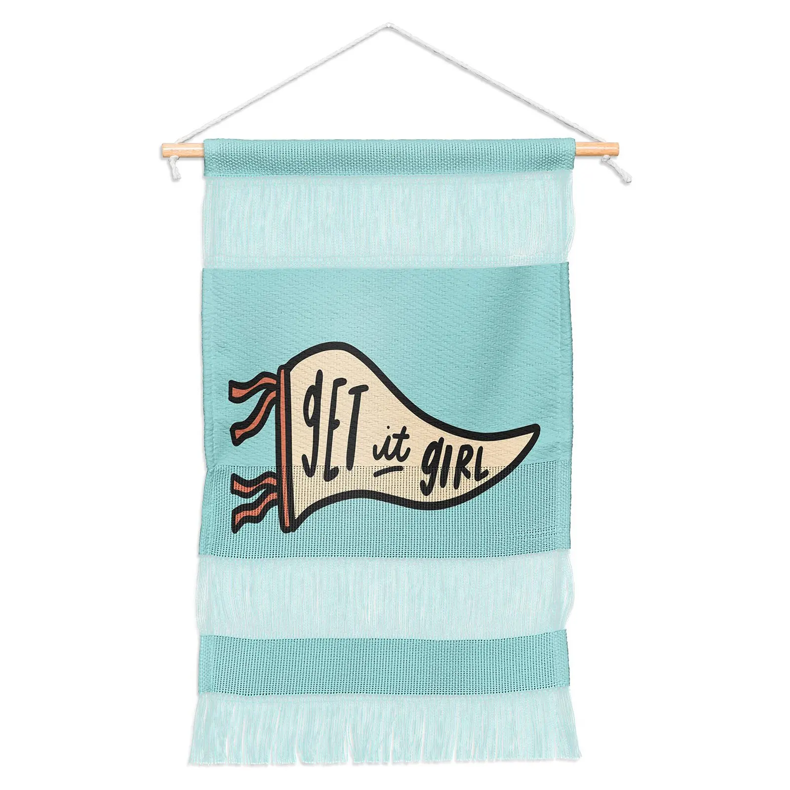 

Free Shipping Get it Girl Wall Hanging