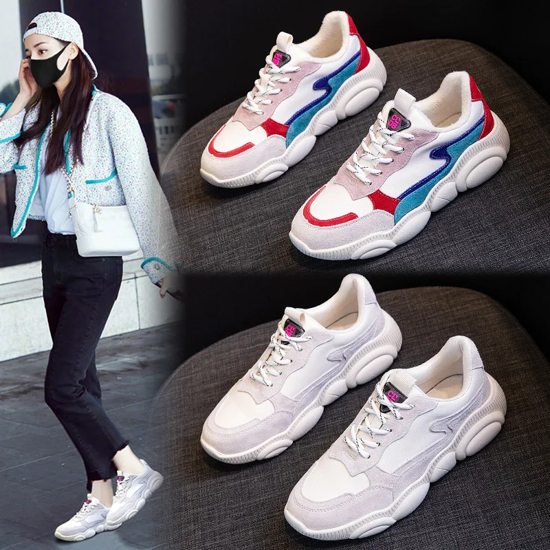 

Leather small white shoes women's 2022 spring new women's shoes all-match old shoes trend shoes for women sneakers