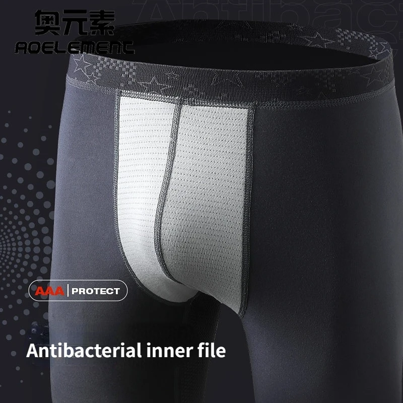 Man Sexy Thin Breathable Long Johns Winter Thermal Underwear Warm Keep Penis Guard in-leg Elastic Viscose Mesh Net Leggings