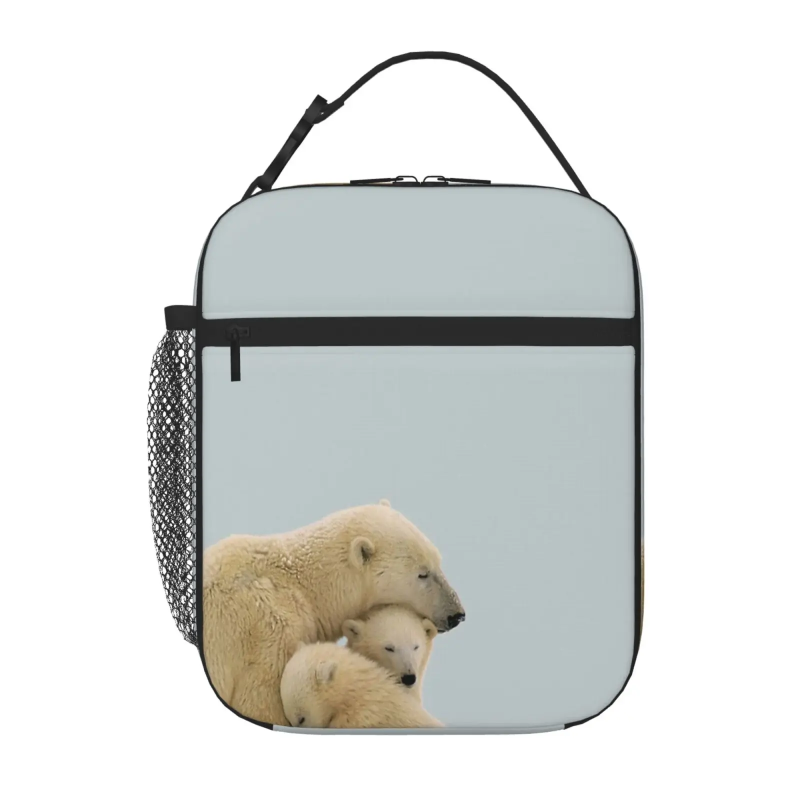 

Polar Bear Insulated Lunch Bag Thermal Fridge Bag Insulated Lunch Box