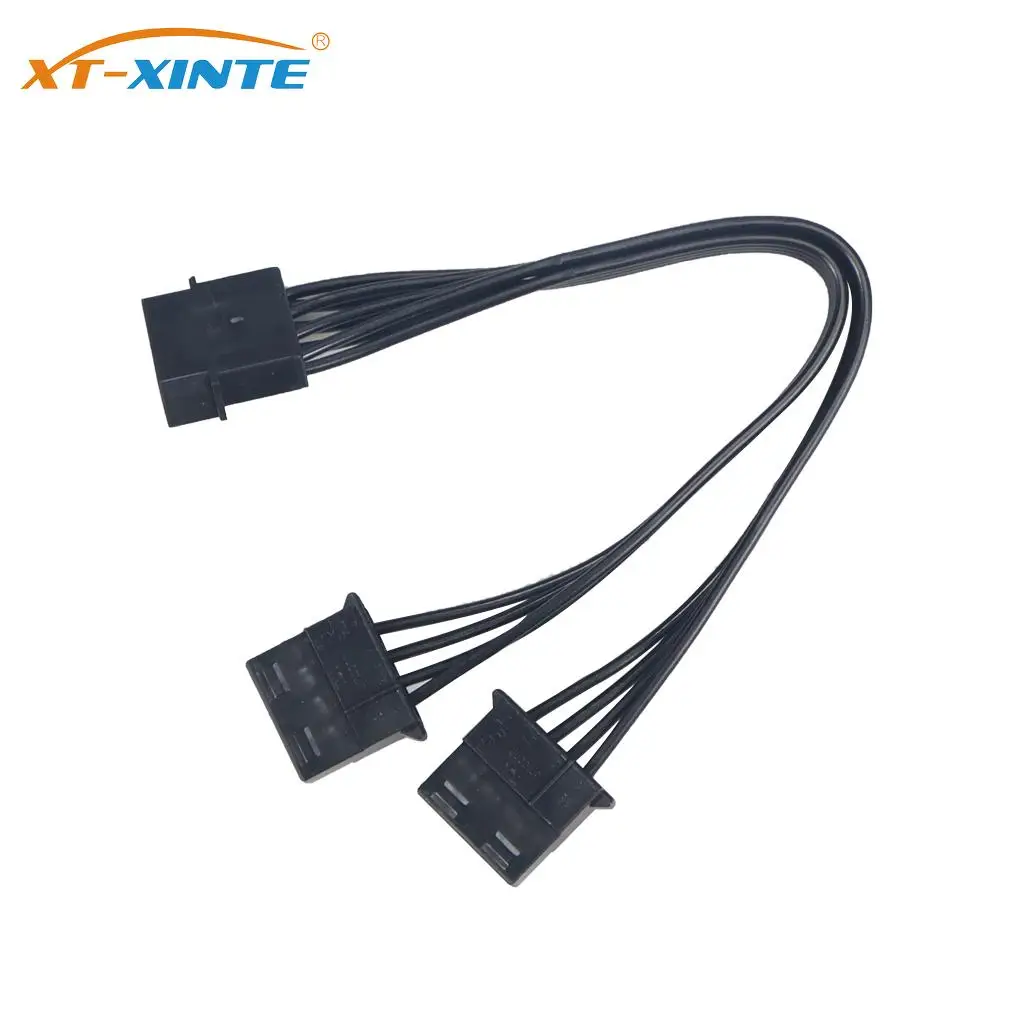 

4pin IDE Power Cord 1 to 2/3/4/5 4 Pin Male to 4 Pin Female Power Supply Extension Cable 4P Connector Adapter 20cm