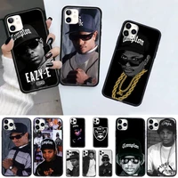 eazy e nwa legendary rapper phone case for iphone 12 11 13 7 8 6 s plus x xs xr pro max mini shell