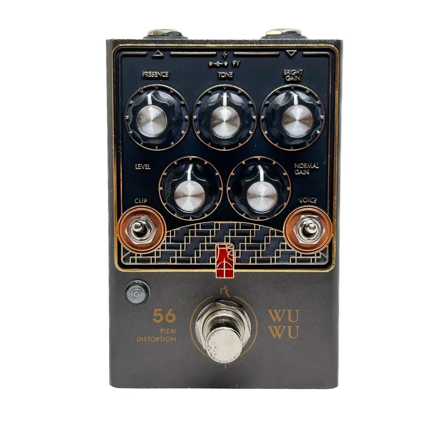 Фото Педаль Gervana Wuwu Plexi Distortion, 3-режимная педаль эффектов для гитары с ручной проводкой искажений №1