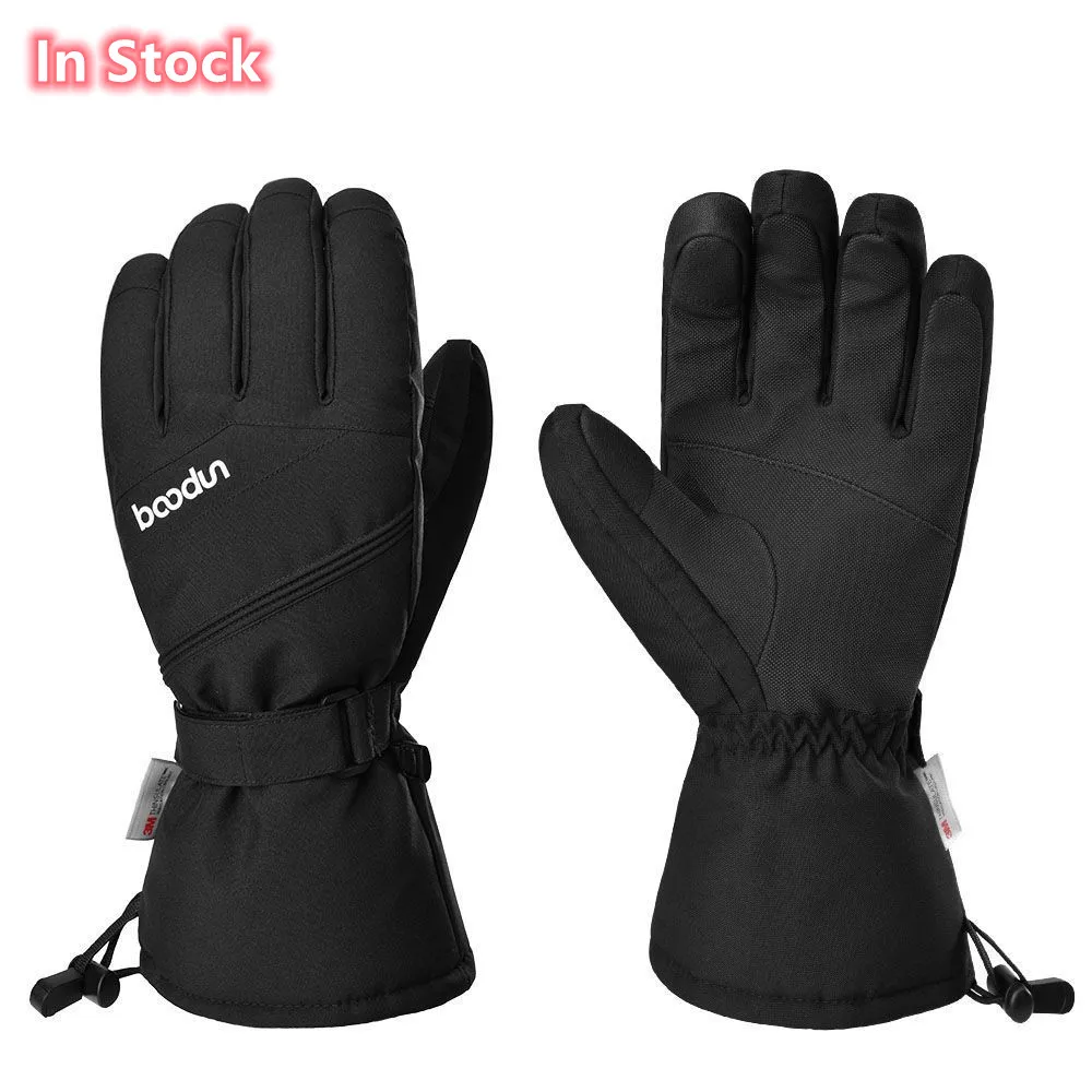 

Winter Ski Gloves Waterproof Gloves with Touchscreen Function Snowboard Thermal Gloves Warm Snowmobile Snow Gloves Men Women