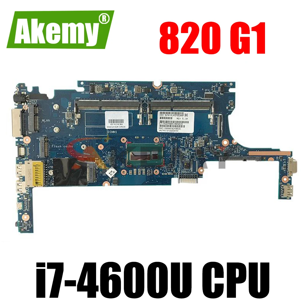 Материнская плата для ноутбука HP Elitebook 802499 G1 501-820 протестированная материнская DDR3