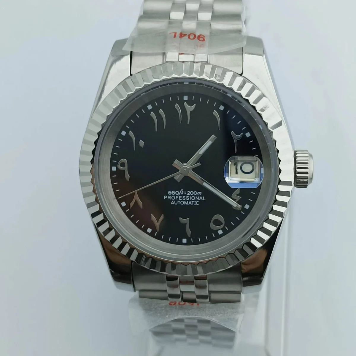 Мужской циферблат с арабским циферблатом корпус NH из нержавеющей стали часы 35 36