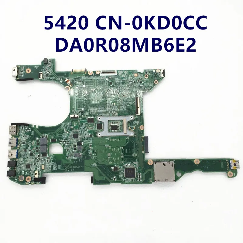 CN-0KD0CC 0KD0CC KD0CC High Quality Mainboard For DELL 5420 Laptop Motherboard DA0R08MB6E2 PGA989 HM77 DDR3 100% Full Tested OK