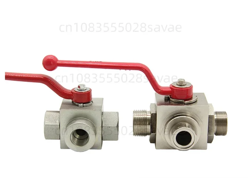 Гидравлический двухпозиционный трехпозиционный шаровой клапан высокого