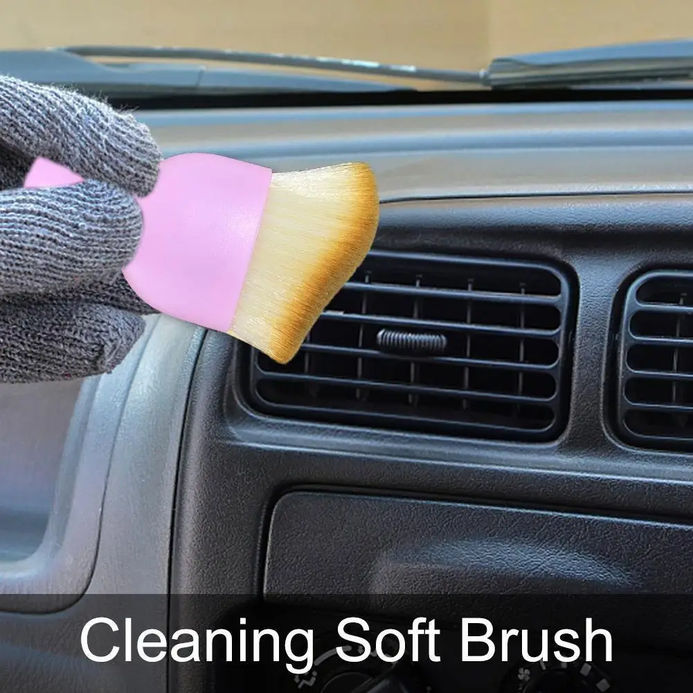 

1pc Car Vent Cleaning Soft Brush With Casing Car Interior Car Car Car Crevice Detailing Brush Cleaning Tool Artificial Dust U0Z5