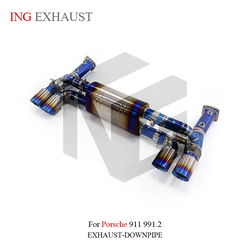 Автомобильный глушитель из титанового сплава для Porsche 911 991 2 Turbo S 3 8 T
