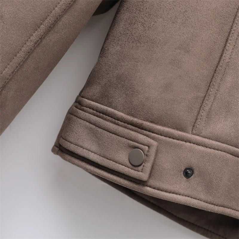 Мужская замшевая куртка RARF с текстурным эффектом верхняя одежда для весны и