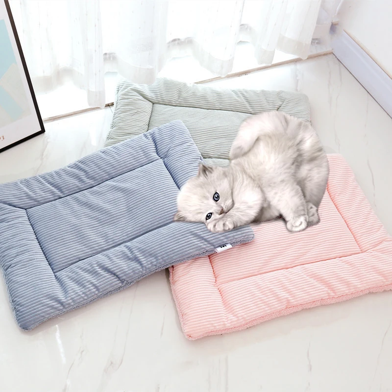 

2022 Pet Cute Cushion Cat And Dog Soft Mattress Comfortable Non-Slip Easy To Clean Pet House Supplies Casa Gato