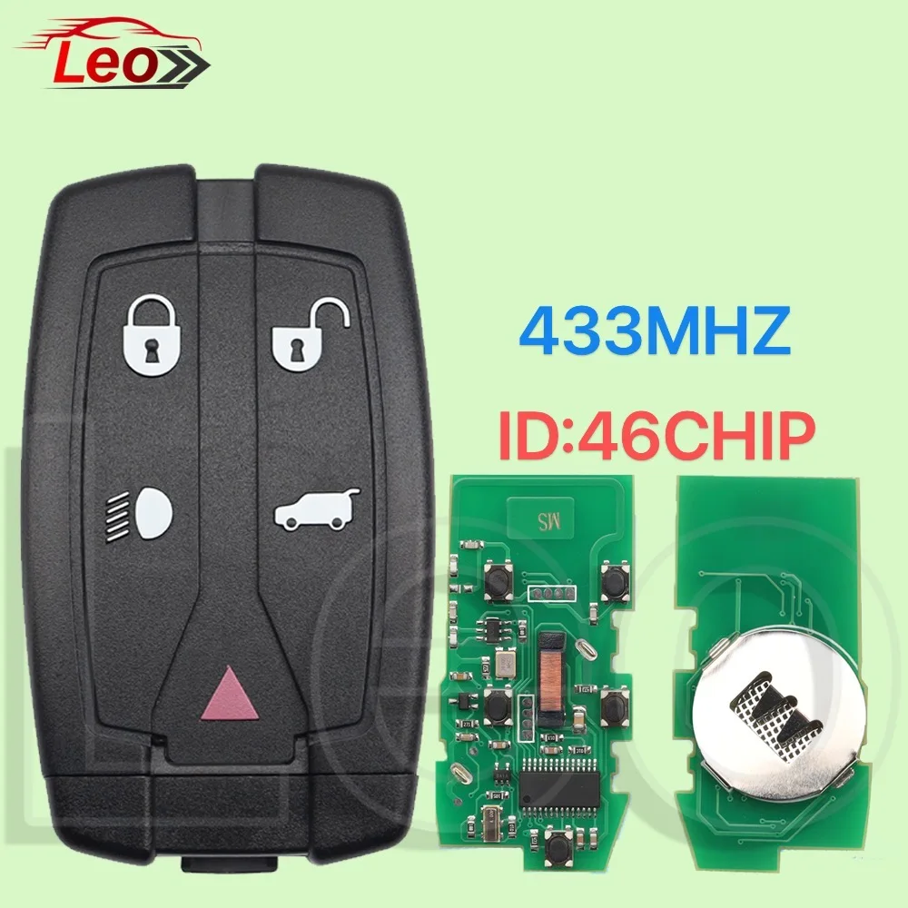 

Умный автомобильный дистанционный ключ Leo FCC: NT8TX9 для Land Rover Freelander 2. 2008 2009 2010 2011 2012 315/433 МГц ID: 46 ЧИП Доступны по миру