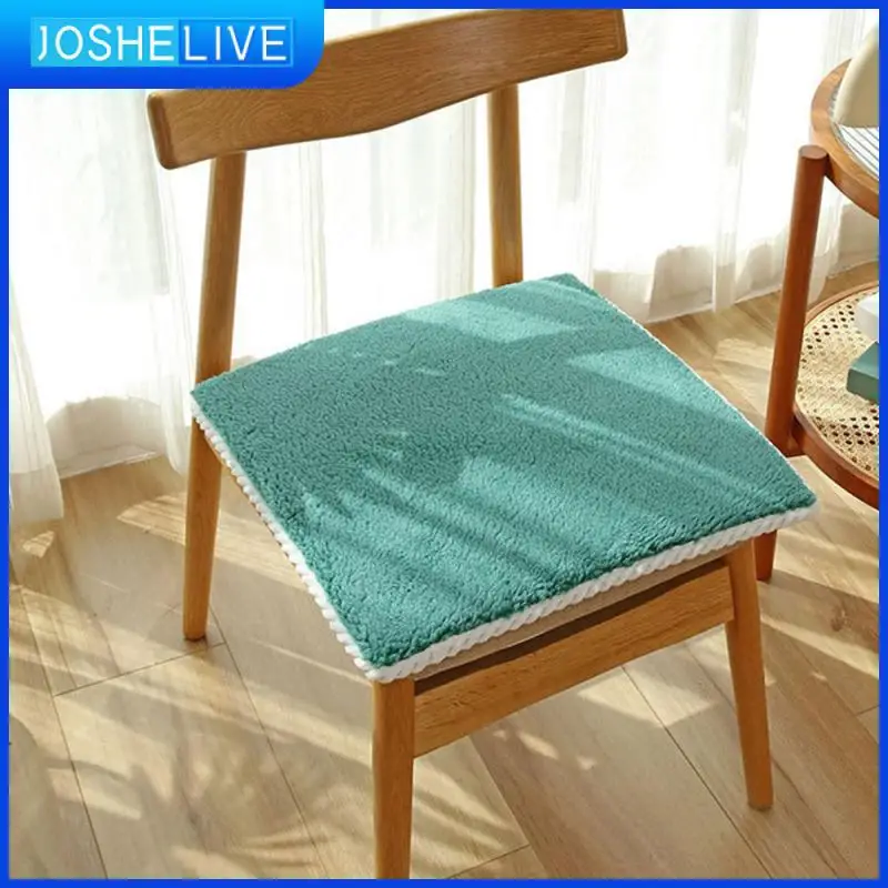 

Soft Chair Cushion Thickened Fart Cushion Creative Winter Anti-skid Cushion Household Accessories 40x40x2cm Cushion Anti Slip