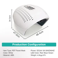 portable phototherapy led infrared light therapy beauty machine pdt for facial skin whitening rejuvenation tightening care