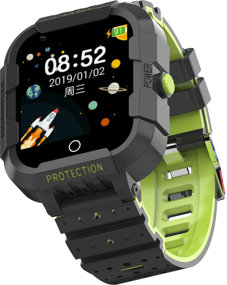 

4G Smart Watch Kids GPS WIFI Video Call SOS IP67 Waterproof Child Smartwatch Camera Monitor Tracker Location Phone Watch