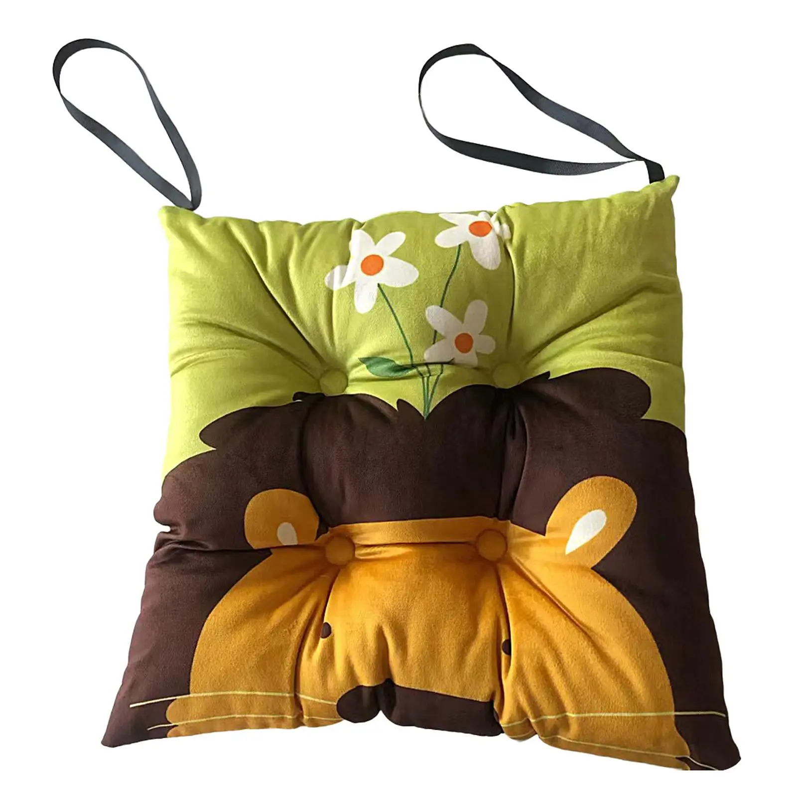 

Chair Cushion Children Non Pillow Seating Cushion with Ties
