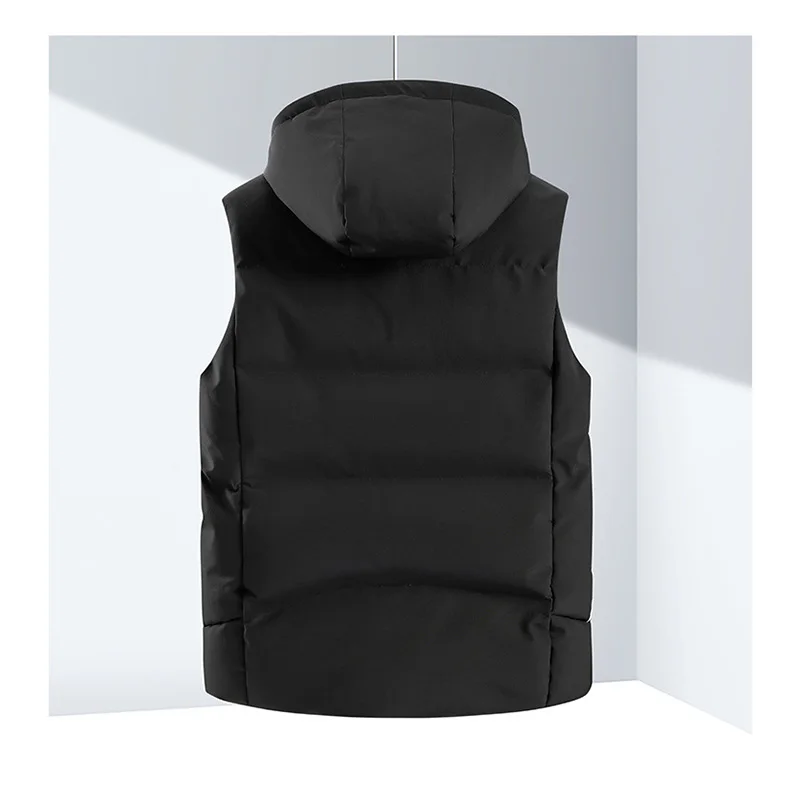 Mens Vest Jacket Men New Autumn Warm Sleeveless Jackets Male Winter Casual Waistcoat Vest Plus Size Veste Homme Brand Clothing